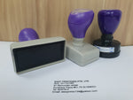 On Demand Custom Rubber Rectangle Company Stamp | eazyprintz - Top Printing Service In Singapore
