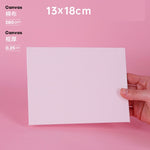 Square Shape White Painting Canvas In Multiple Sizes - eazyprintz - Top Printing Service In Singapore