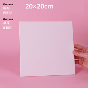 Square Shape White Painting Canvas In Multiple Sizes - eazyprintz - Top Printing Service In Singapore
