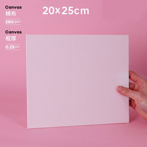 Square Shape White Painting Canvas In Multiple Sizes - eazyprintz - Top Printing Service In Singapore