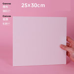 Square Shape White Painting Canvas In Multiple Sizes - eazyprintz - Top Printing Service In Singapore