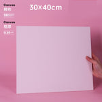 Square Shape White Painting Canvas In Multiple Sizes - eazyprintz - Top Printing Service In Singapore